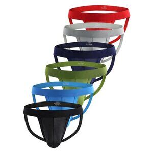Men's Briefs Jockstrap Underwear Multi/6pack M